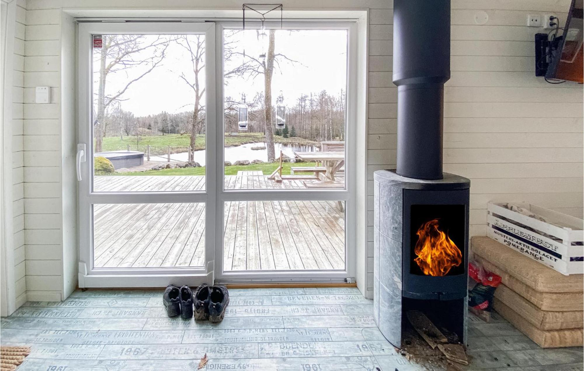 Awesome Home In Aetran With Lake View Atran Екстер'єр фото